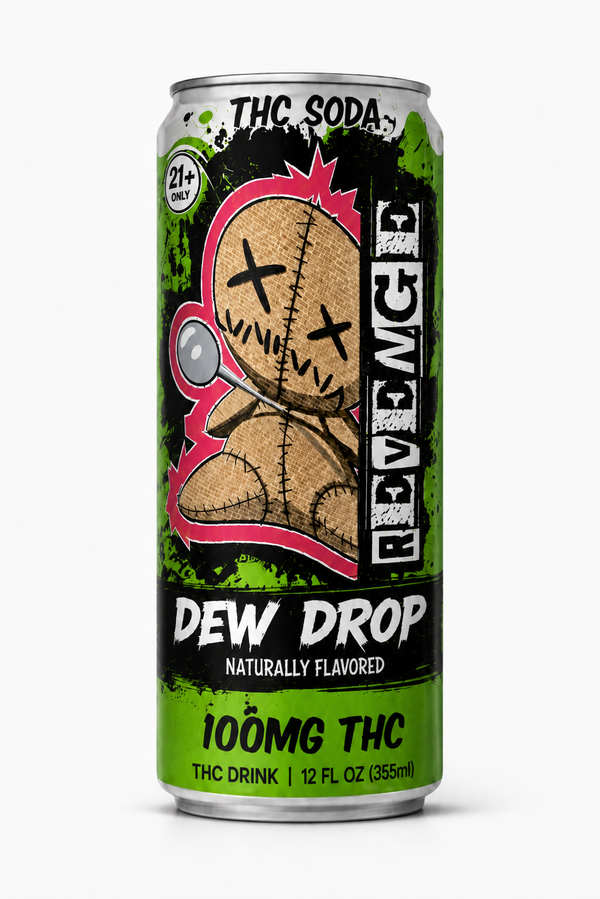 Revenge - Dew Drop - 100mg THC Soda