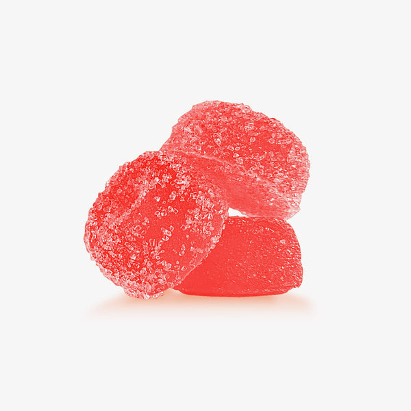 turnt delta 8 thc peach mango gummies detail